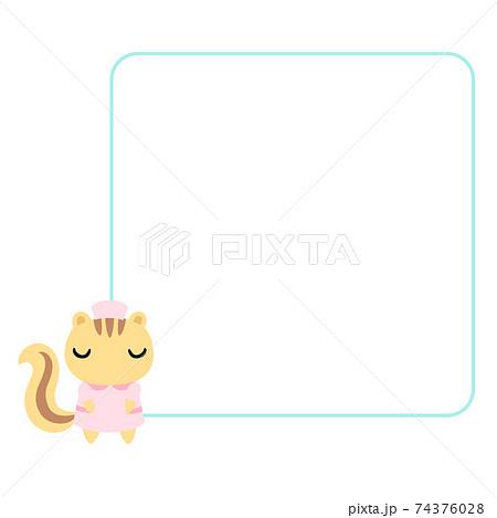 ナースのリス　フレーム付2 74376028