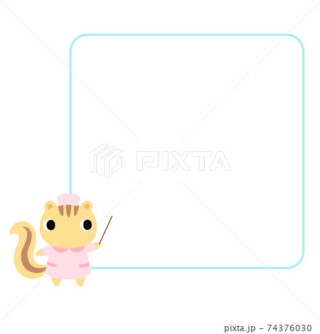 ナースのリス　フレーム付1 74376030