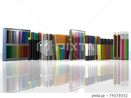 文具 ペン類(3DCG) 文具 ペン類(3DCG) 74379352