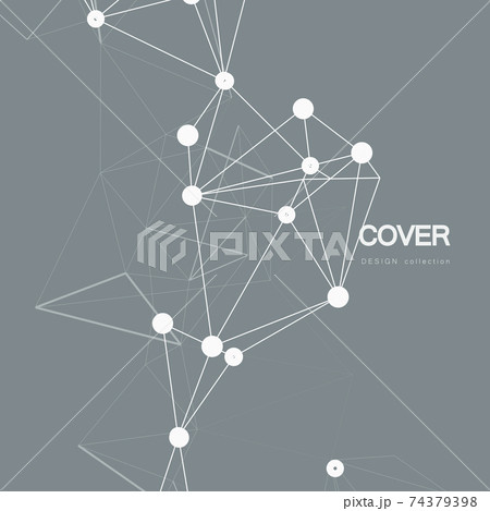 Modern icon for medical design. Abstract technology background. Chemical laboratory research Modern icon for medical design. Abstract technology background. Chemical laboratory research 74379398