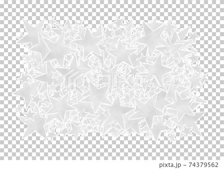 填充星星_★_灰色_矩形_水平 填充星星_★_灰色_矩形_水平 74379562