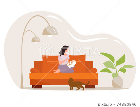 Relax Home Embroidery Needlework Handmade People Relax Home Embroidery Needlework Handmade People 74380846