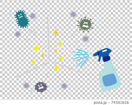 Illustration of mold in the bathroom Illustration of mold in the bathroom 74381626