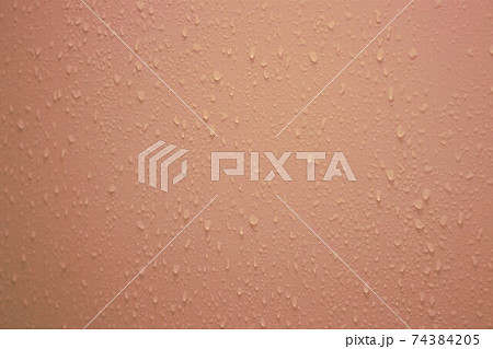 浴室内の壁の水滴 74384205