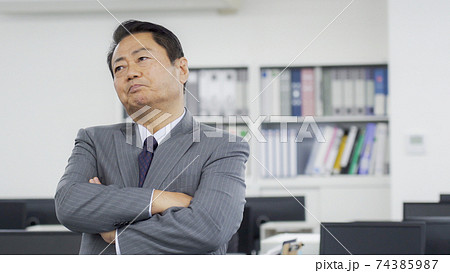 オフィスワーク ビジネスマン オフィスワーク ビジネスマン 74385987