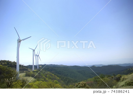 三重県 青山高原の風力発電 三重県 青山高原の風力発電 74386241