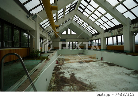 廃墟　長野県　白樺湖グランドホテル　廃ホテル ホテル 廃旅館旅館 温泉旅館 宿泊施設 廃宿泊施設 74387215