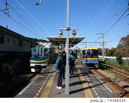 恩田駅ホーム　（横浜高速鉄道こどもの国線） 74388334