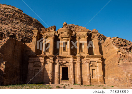 The Monastery in Petra, Jordan The Monastery in Petra, Jordan 74388399