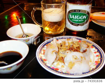 ベトナム旅行よりベトナム料理の食事 74391636