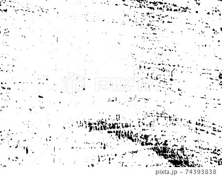 Black and white grunge. Distress overlay texture. Abstract surface dust and rough dirty wall background concept.  Distress illustration simply place over object to create grunge effect. Vector EPS10. 74393838