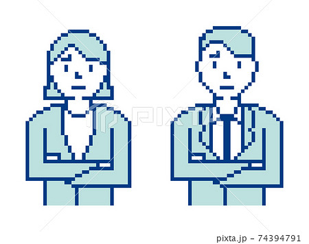 考え事をしている会社員 74394791