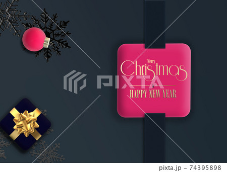 Christmas holiday card Christmas holiday card 74395898