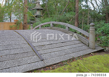 名古屋で最古の橋（二十五丁橋　熱田神宮　愛知県 名古屋市 熱田区） 74396938