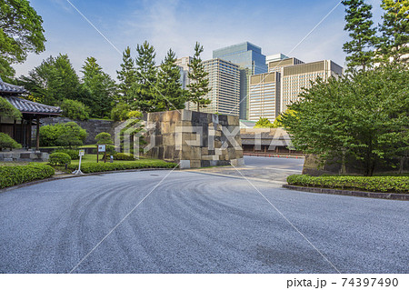 皇居東御苑 旧江戸城 中雀門跡 中之門跡 二の丸 三の丸 皇居附属庭園 石垣 皇居東御苑 旧江戸城 中雀門跡 中之門跡 二の丸 三の丸 皇居附属庭園 石垣 74397490