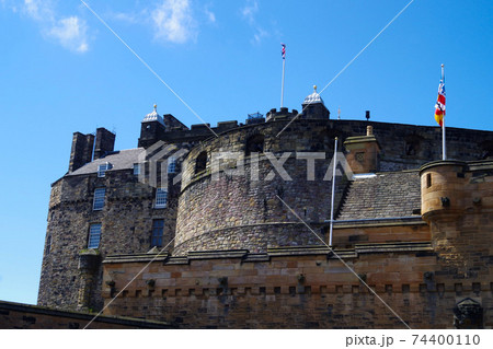エディンバラ城　スコットランド　古城 74400110
