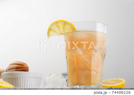 Kombucha cocktail, prepared with fermenting tea with symbiotic culture of bacteria and yeast Kombucha cocktail, prepared with fermenting tea with symbiotic culture of bacteria and yeast 74406226