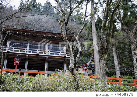 貴船神社へ初詣 貴船神社へ初詣 74409379