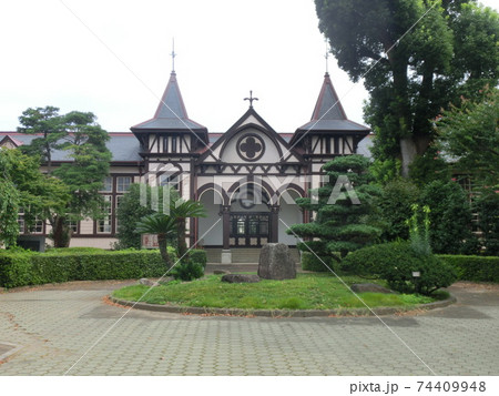 旧茨城県立土浦中学校本館 74409948