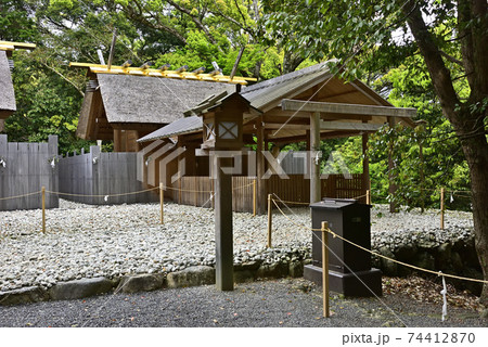 伊勢神宮　内宮別宮　月読荒御魂宮 74412870