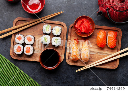 Japanese sushi set Japanese sushi set 74414849