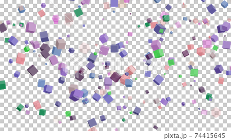 CG cube, many rolling cubes CG cube, many rolling cubes 74415645