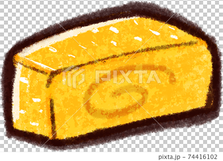 Illustration material of Dashimaki Tamago 74416102
