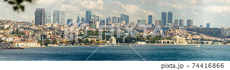 Panorama of the skyline of Istanbul 74416866