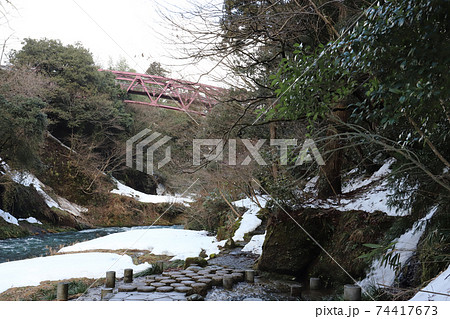 山中温泉 鶴仙渓 あやとりはし(あやとり橋 石川県 加賀市) 山中温泉 鶴仙渓 あやとりはし(あやとり橋 石川県 加賀市) 74417673