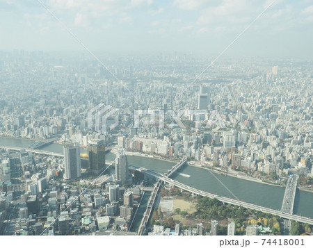 東京スカイツリー　tokyo skytree 展望台 74418001