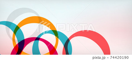 Ring geometric shapes, o letter repetition wallpaper. Abstract background for business or technology presentations, internet posters or web brochure covers Ring geometric shapes, o letter repetition wallpaper. Abstract background for business or technology presentations, internet posters or web brochure covers 74420190