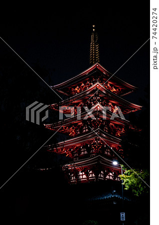浅草の五重塔 74420274