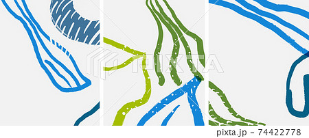 Social media abstract backgrounds. Abstract hand drawn doodles. Vector illustration for covers, banners, flyers Social media abstract backgrounds. Abstract hand drawn doodles. Vector illustration for covers, banners, flyers 74422778