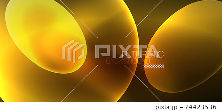 Neon ellipses abstract backgrounds. Shiny bright round shapes glowing in the dark. Vector futuristic illustrations for covers, banners, flyers and posters and other Neon ellipses abstract backgrounds. Shiny bright round shapes glowing in the dark. Vector futuristic illustrations for covers, banners, flyers and posters and other 74423536