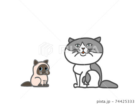 猫イラスト 74425333