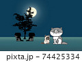デスクトップ背景（猫） 74425334
