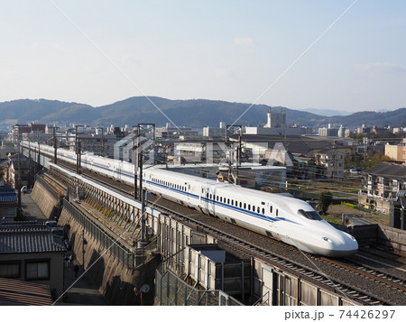 新幹線N700S　J10編成　山科付近にて 74426297