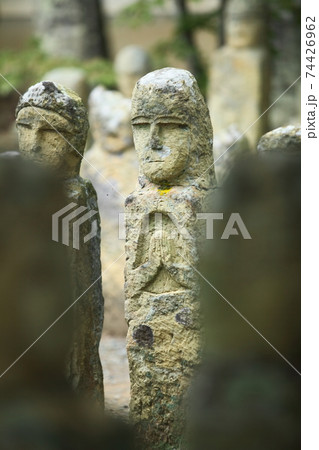 五百羅漢寺の石仏 74426962