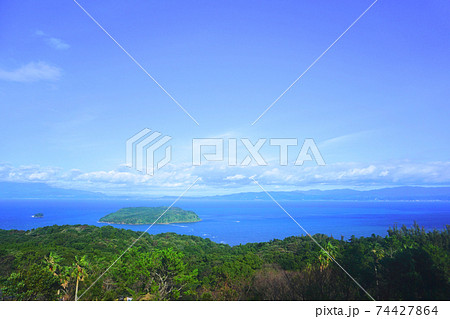 知林ヶ島、指宿市、鹿児島県、日本 知林ヶ島、指宿市、鹿児島県、日本 74427864