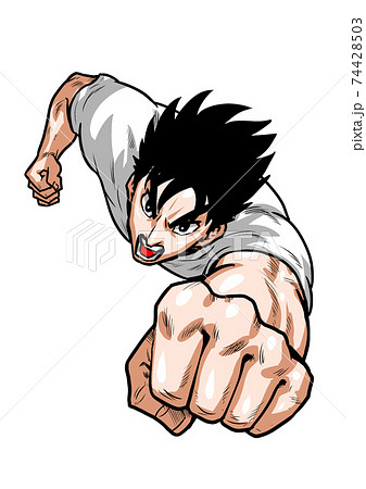 スーパーマン, パンチ, 拳, Tシャツ, スーパーマン, パンチ, 拳, Tシャツ, 74428503