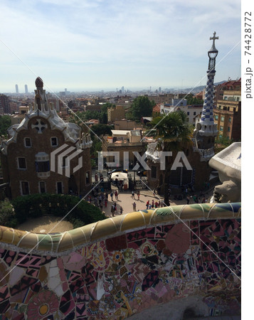 バルセロナ グエル公園 バルセロナ グエル公園 74428772