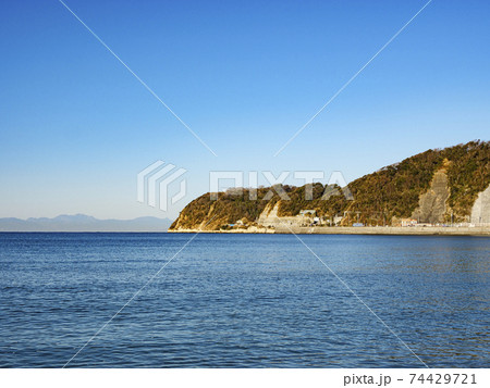 湘南三浦半島の逗子市・葉山町の冬 74429721