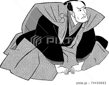 浮世絵　武士　その27 74430683