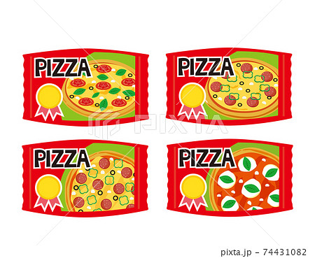 冷凍ピザのベクターイラスト 冷凍食品のイラスト素材 冷凍ピザのベクターイラスト 冷凍食品のイラスト素材