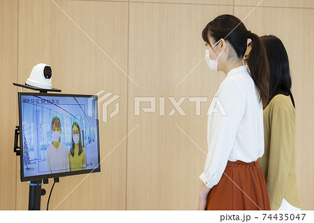 サーマルAIカメラ　検温　 74435047