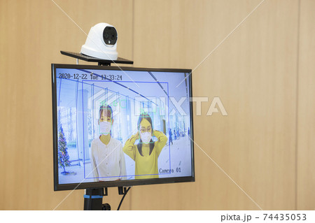 サーマルAIカメラ　検温　 74435053