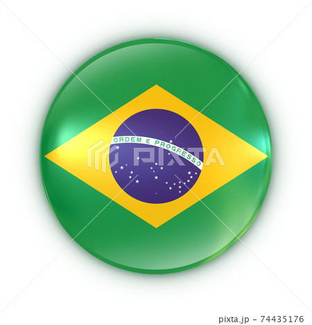 badge - Brazilian flag badge - Brazilian flag 74435176
