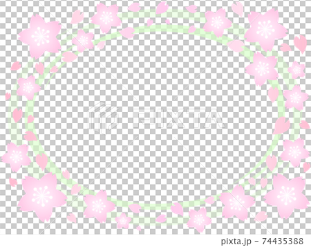 桜フレーム 9 74435388