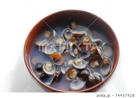 二日酔いに効くしじみ汁 74437428