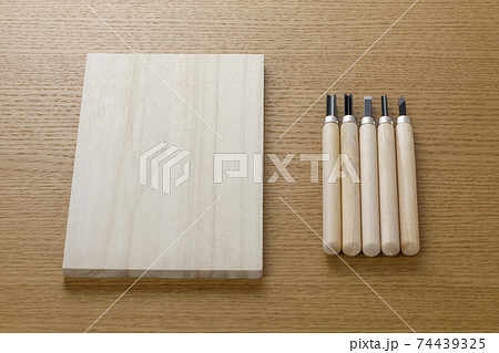 彫刻刀　図工 74439325